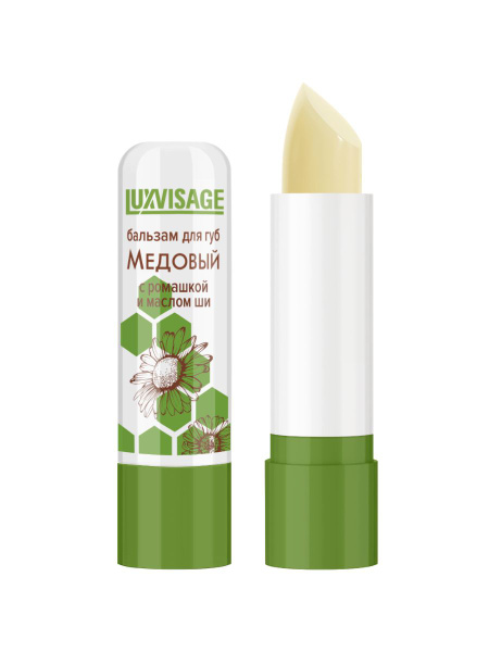 LUXVISAGE Бальзам для губ Медовый с ромашкой и маслом ши - купить с ...