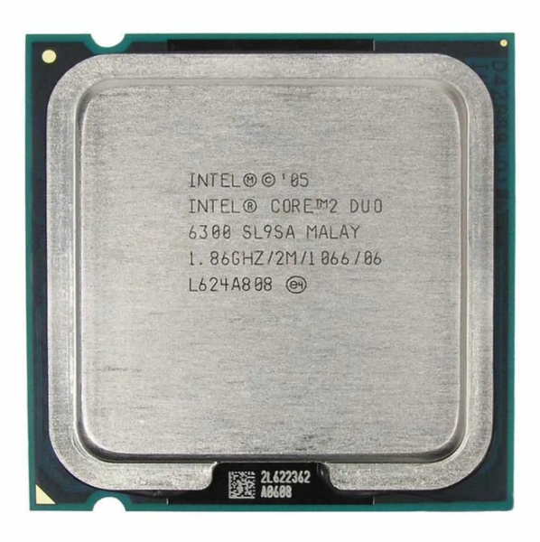 Процессор Intel Core_2_Duo_E6300_OEM Core 2 Duo, OEM (без кулера), 2 яд ...