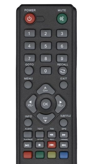 Пульт ДУ Пульт Lumax DV1110HD для DVB-T2 ресивера - купить по выгодной ...