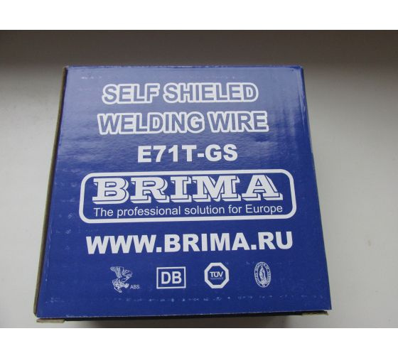 Проволока сварочная порошковая BRIMA E71TGS (d 0.8 мм, 0,5 кг) - купить ...