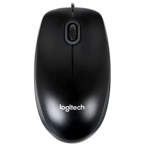 Мышь проводная Logitech проводная B100 Black , черный,910-005547 купить ...