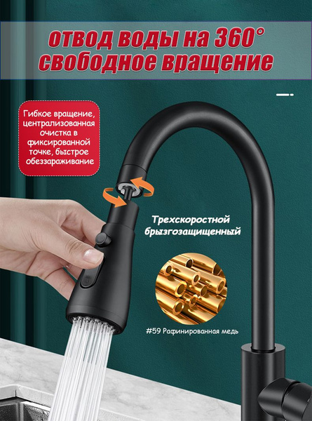 Насадка на кран для воды,аэратор для кухни,насадка для крана на кухню ...