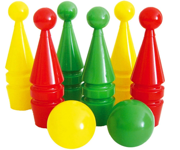 Кегли с шарами, игровой набор для боулинга для детей от 3х лет - купить ...