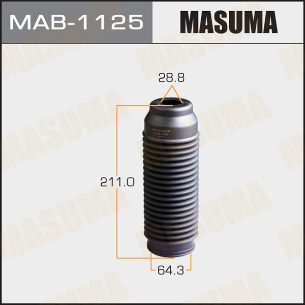 Пыльник амортизатора Masuma (пластик), MAB-1125 - купить по доступным ...