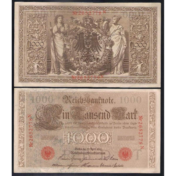 1000 марок в рублях. 1000 Mark 1910. Бона 1000 марок Эстония 1921. ФРГ 1000 марок 1977 цена.