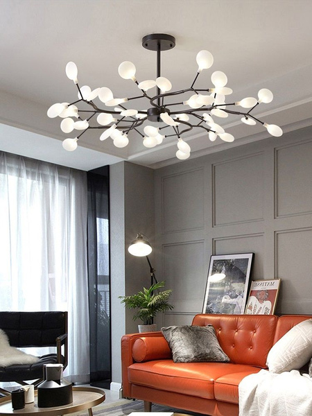 Скандинавская люстра в гостиной - купить по низкой цене в интернет ...