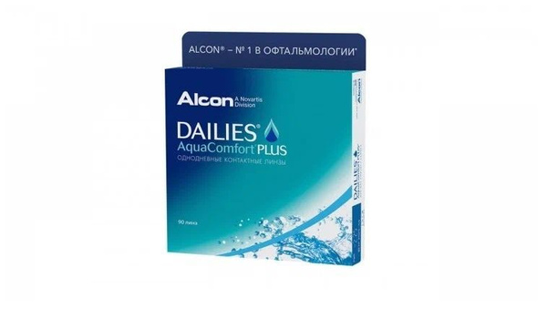 Alcon Контактные линзы, 90 шт. , -10.00, 8.7, 1 день - купить с ...