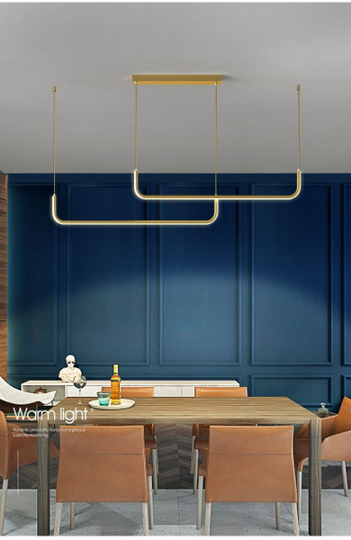 Люстра подвесная Обеденный стол кухонное освещение лампа светодиодный с ...