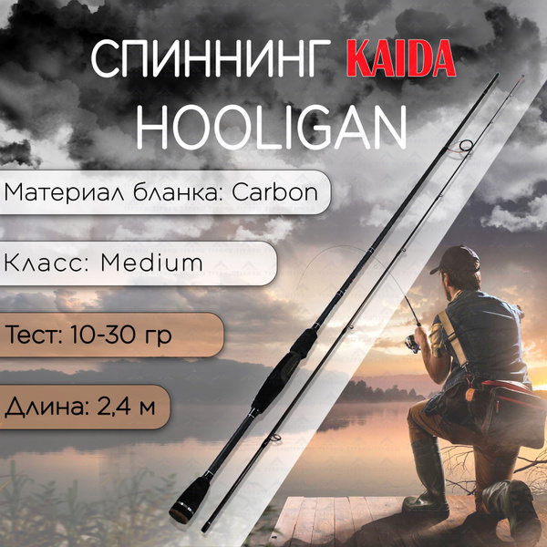 Спиннинг KAIDA Hooligan, от 10 гр купить по выгодным ценам в интернет ...