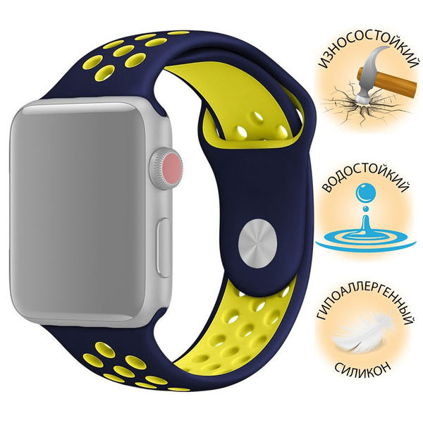 Ремешок для умных часов Apple Watch (Эпл Вотч) 42/44/45/49mm InnoZone ...