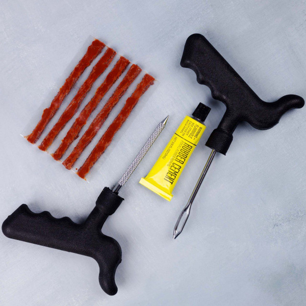 Набор (комплект) для ремонта бескамерных шин CITY UP 8 предметов ...