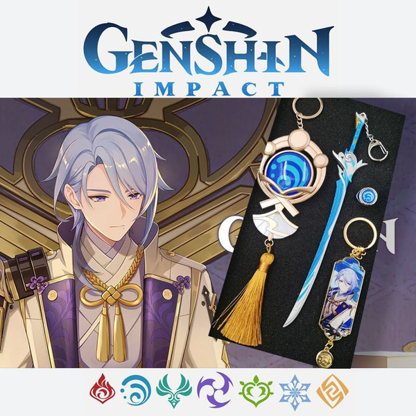 Глаз Бога Genshin Impact (Геншин) Анемо Инадзума/ Набор сувениров в ...
