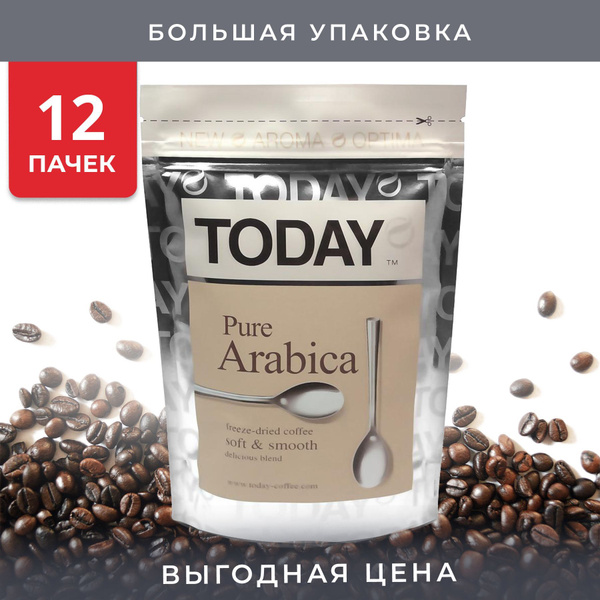 Кофе растворимый TODAY 900г. 12шт. - купить с доставкой по выгодным ...