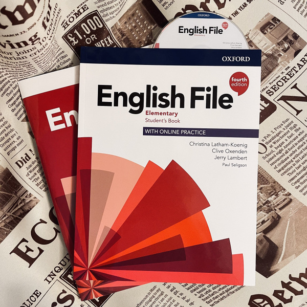 English File Elementary (4th edition). Student's Book+Workbook+CD ...