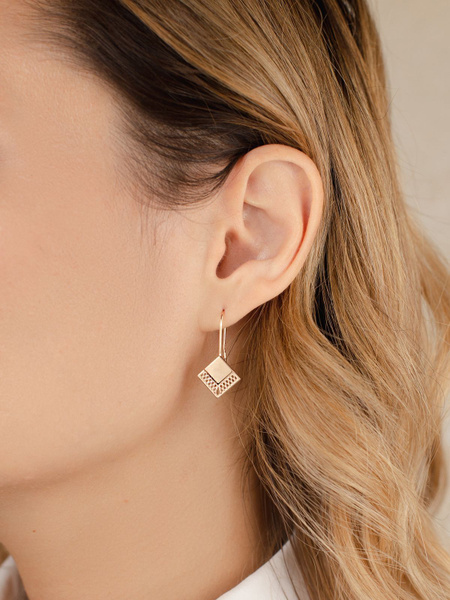 ATOLL jewelry Серьги ювелирные Платина 585 пробы - купить с доставкой ...