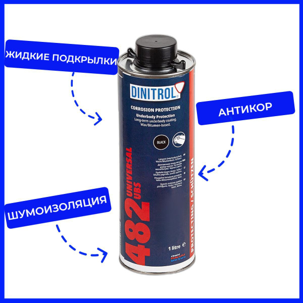 Покрытие антикоррозийное Dinitrol - купить по выгодным ценам в интернет ...