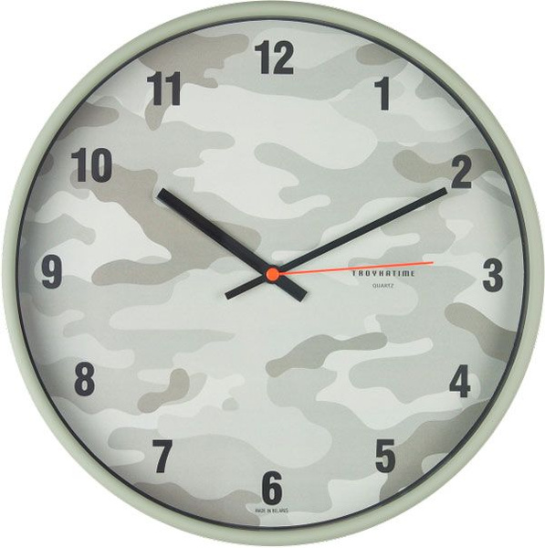 Настенные часы Тройка Troyka, плавный ход 77779765 - купить по низкой ...