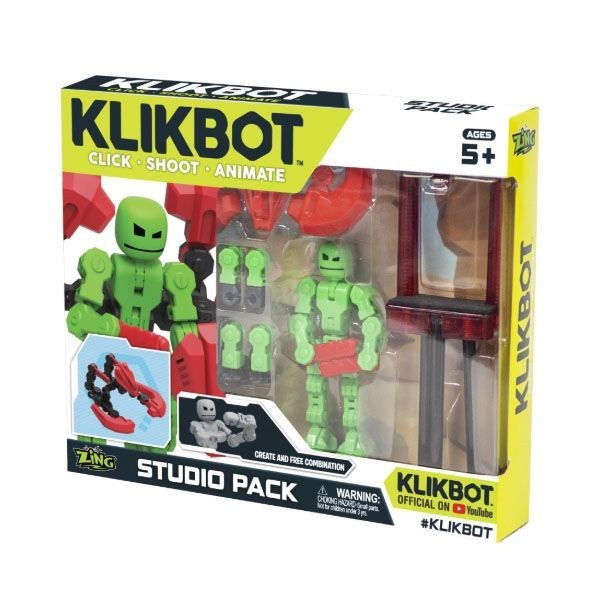 Stikbot - Игровой набор Klikbot Студия, 1 фигурка - купить с доставкой ...