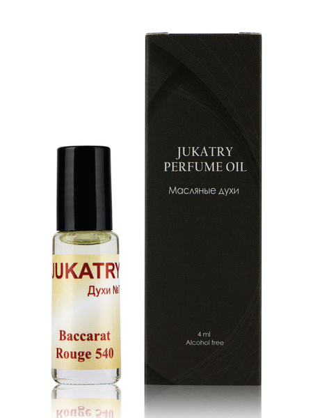 Jukatry женские масляные духи № 7 по мотивам Бакарат Руж 540/Baccarat ...