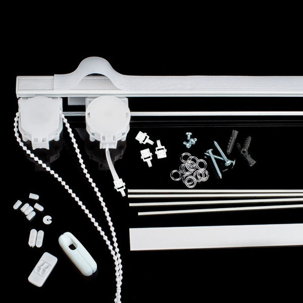 Карниз для римских штор 1 ряд OLEXDECO Прямой купить c доставкой на ...