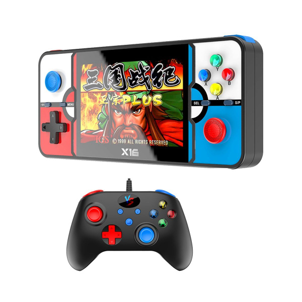 Игровая консоль X16 с экраном 41 дюйма для GBA сборка 32G 4500 Games-B ...