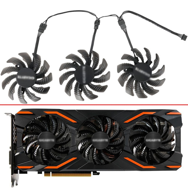 Вентиляторы для видокарты Gigabyte GTX 1080 TI - купить кулер по ...