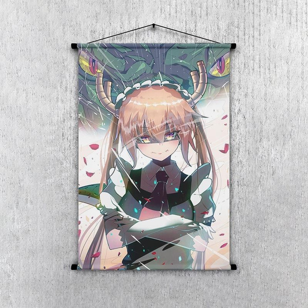 Гобелен по аниме Дракон-горничная Кобаяши - Тору 60*40 см, арт. 40 ...