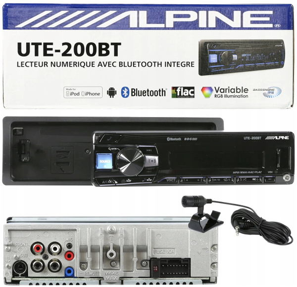 Магнитола Alpine UTE-200BT - купить с доставкой по выгодным ценам в ...