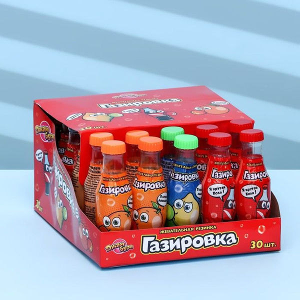 Жевательная резинка "Джамбура газировка, 7 г - купить с доставкой по ...