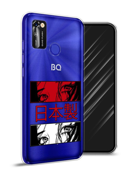 Силиконовый чехол на BQ 6353L / BQ 6353L Джой "Аниме глаза манга ...