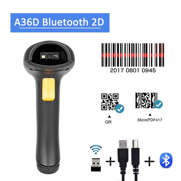 Беспроводной 2D Сканер Штрихкода Holyhah A30D/A36D USB Для Маркировки ...