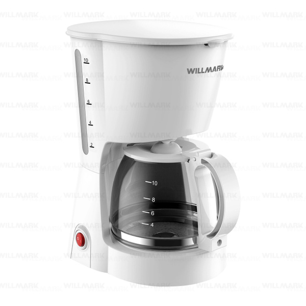 Кофеварка капельная WILLMARK WCM-1350D (900 Вт.,противокап.сист.,нейл ...
