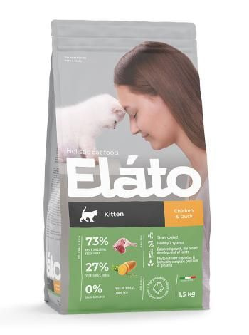 Сухой корм холистик для котят ЭЛАТО (Elato Holistic) полнорационный, с ...