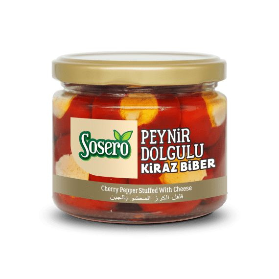 SOSERO Перец Черри Фаршированный Сыром 290 гр. купить на OZON по низкой ...