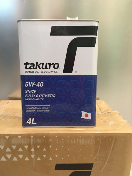 Масло моторное Takuro 5W-40 Синтетическое - купить в интернет-магазине ...