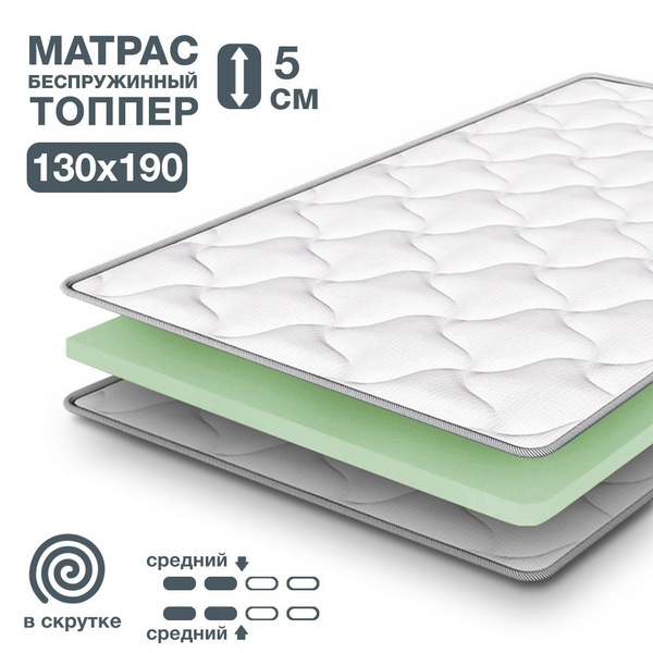Матрас TAMA TFOAMROLL22-5, Беспружинный, 130 - купить по выгодной цене ...