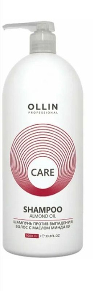 шампунь Care Almond Oil против выпадения волос с маслом миндаля, 1000 ...