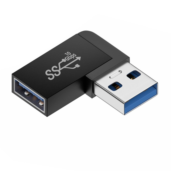Переходник USB3.2 от мужчины к женщине-боковой изгиб спереди купить на ...