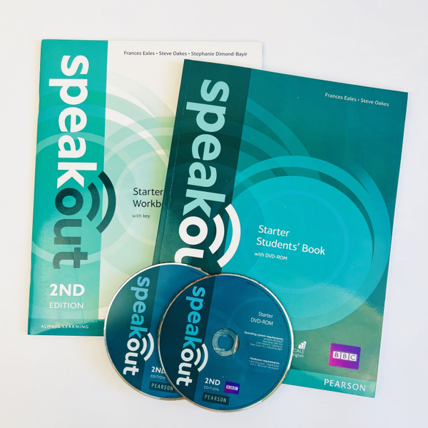 Speakout starter комплект (2-е издание) Учебник + Рабочая тетрадь + 2 ...