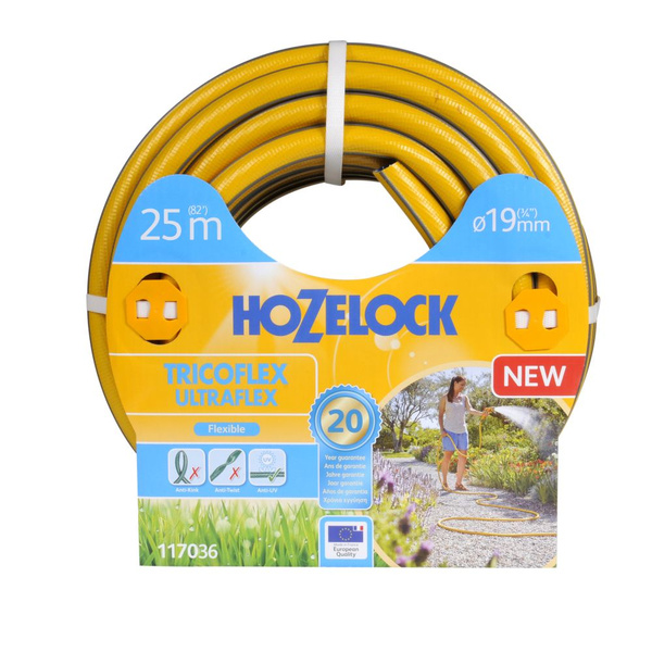 Шланг поливочный HoZelock TRICOFLEX ULTRAFLEX_3/4", ПВХ ...