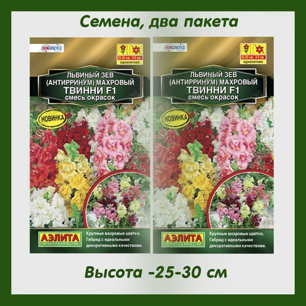Антирринум (Львиный зев) Аэлита Львиный зев Твинни F1 - купить по ...