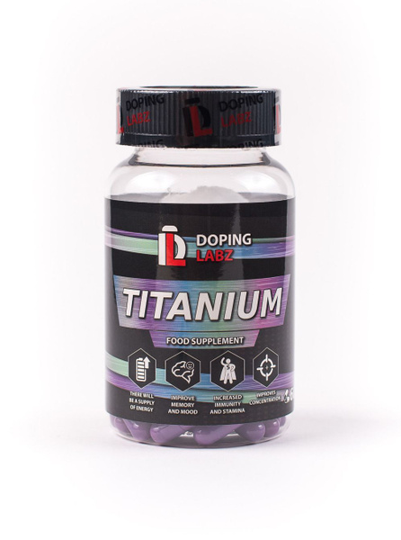 Титаниум Doping Labz Titanium 50 mg, 60 капсул - купить с доставкой по ...
