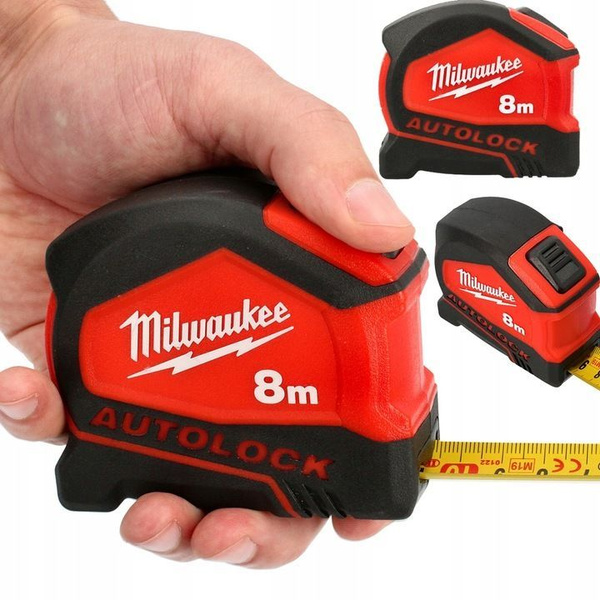 Измерительная рулетка Milwaukee 8 м х 25 мм купить по низкой цене с ...