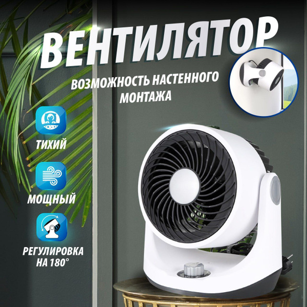 Вентилятор, напольный, настольный, с настенным креплением купить по ...