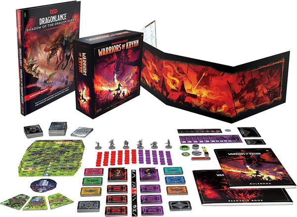 Настольная игра D&D Dragonlance Shadow of the Dragon Queen Deluxe ...