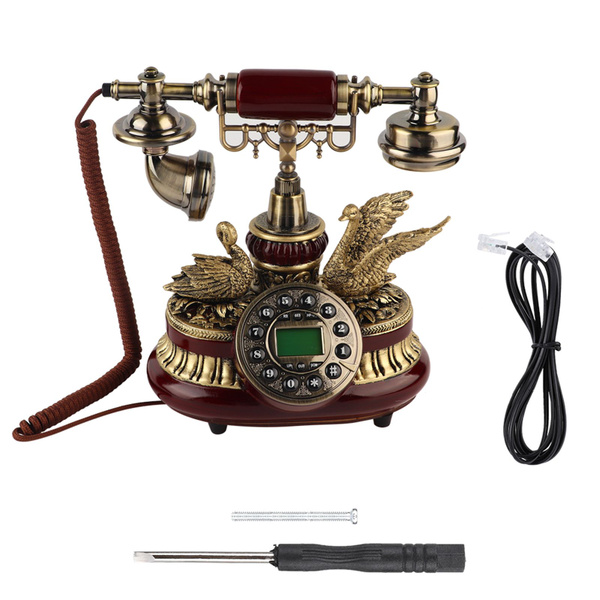 Винтажный телефон в стиле ретро купить на OZON по низкой цене (1549082082)