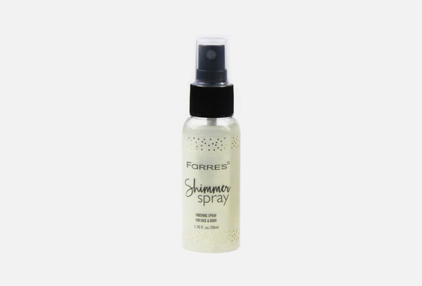 Хайлайтер-спрей для лица и тела / FARRES, shimmer spray / 50мл - купить ...