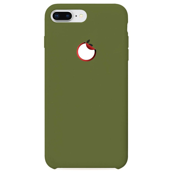 Силиконовый чехол для смартфона Silicone Case на iPhone 8 Plus / Айфон ...