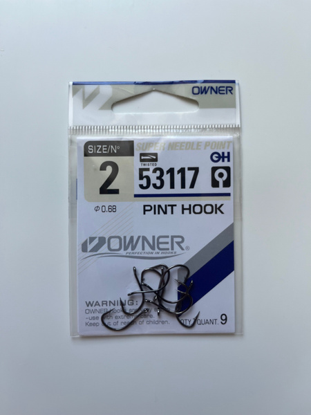 Крючки OWNER pint hook №2 9шт - купить с доставкой по выгодным ценам в ...