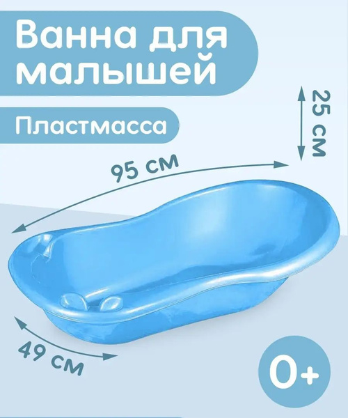 Пластиковая ванна для купания новорожденных детей Elfplast 033 купить ...